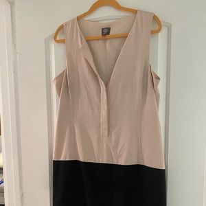 Vince Camuto color blocking dress
